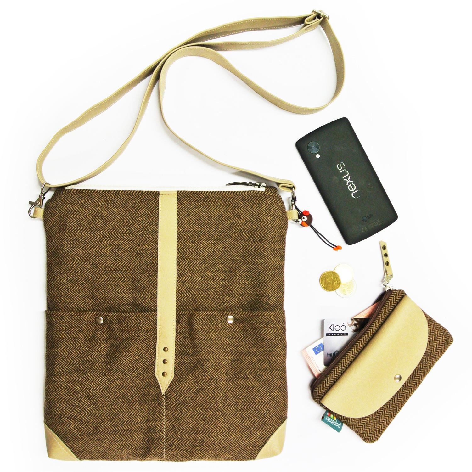 crossbody in denarnica